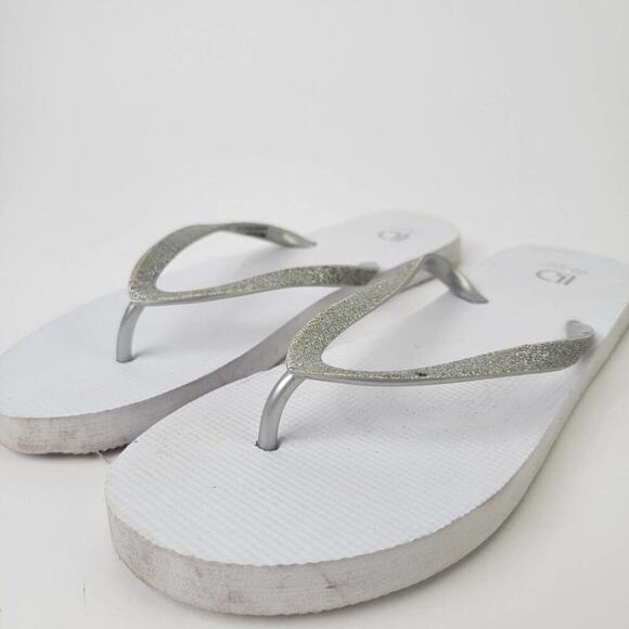 Aeropostale Glitter Strap Flip Flops 9-10 - Picture 3 of 5